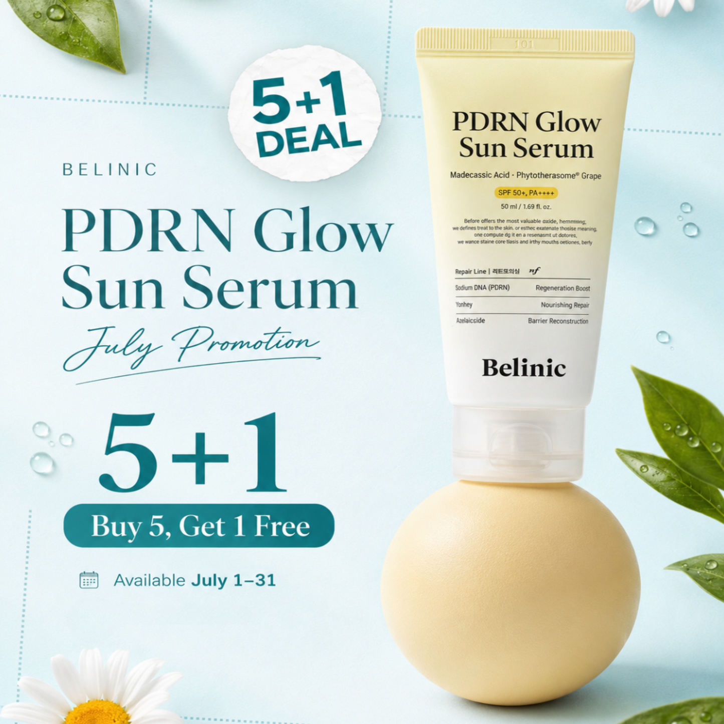Belinic Sun Serum 5+1