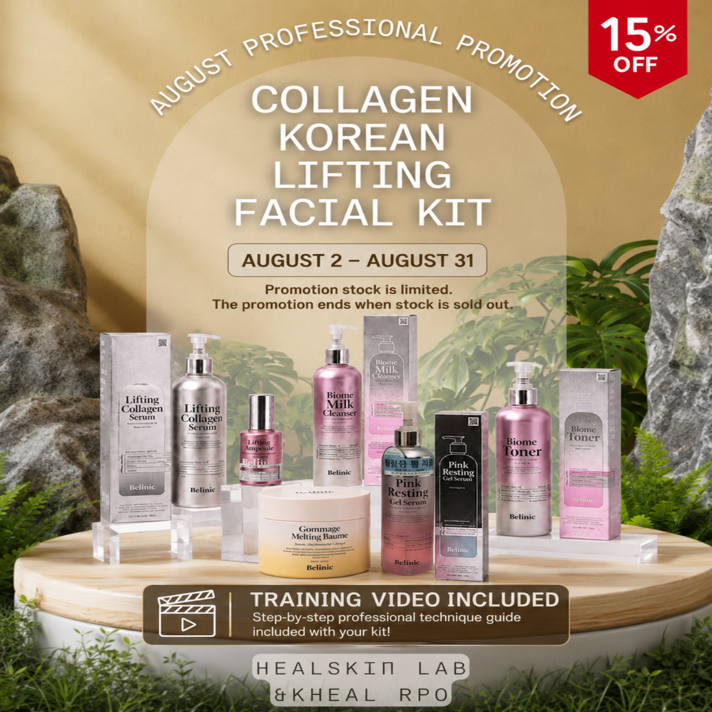 Collagen Korean Lifting Facial Kit