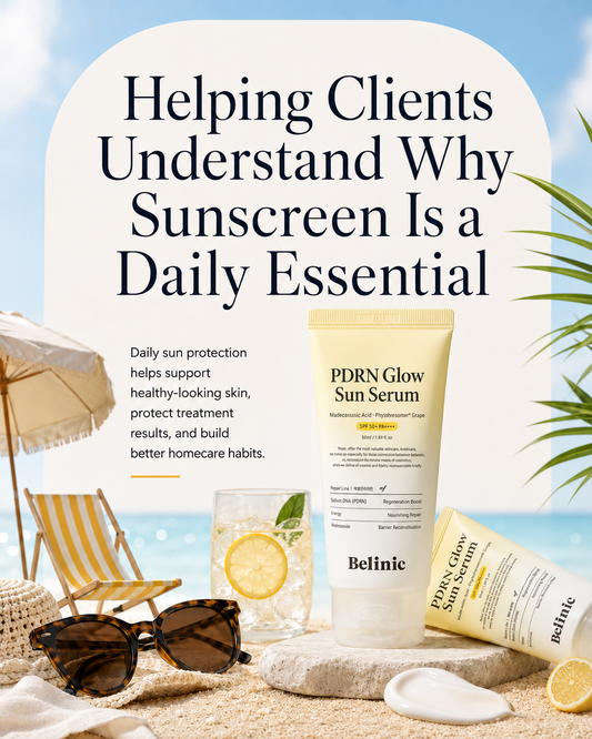 Helping Clients Understand Why Sunscreen Is a Daily Essential