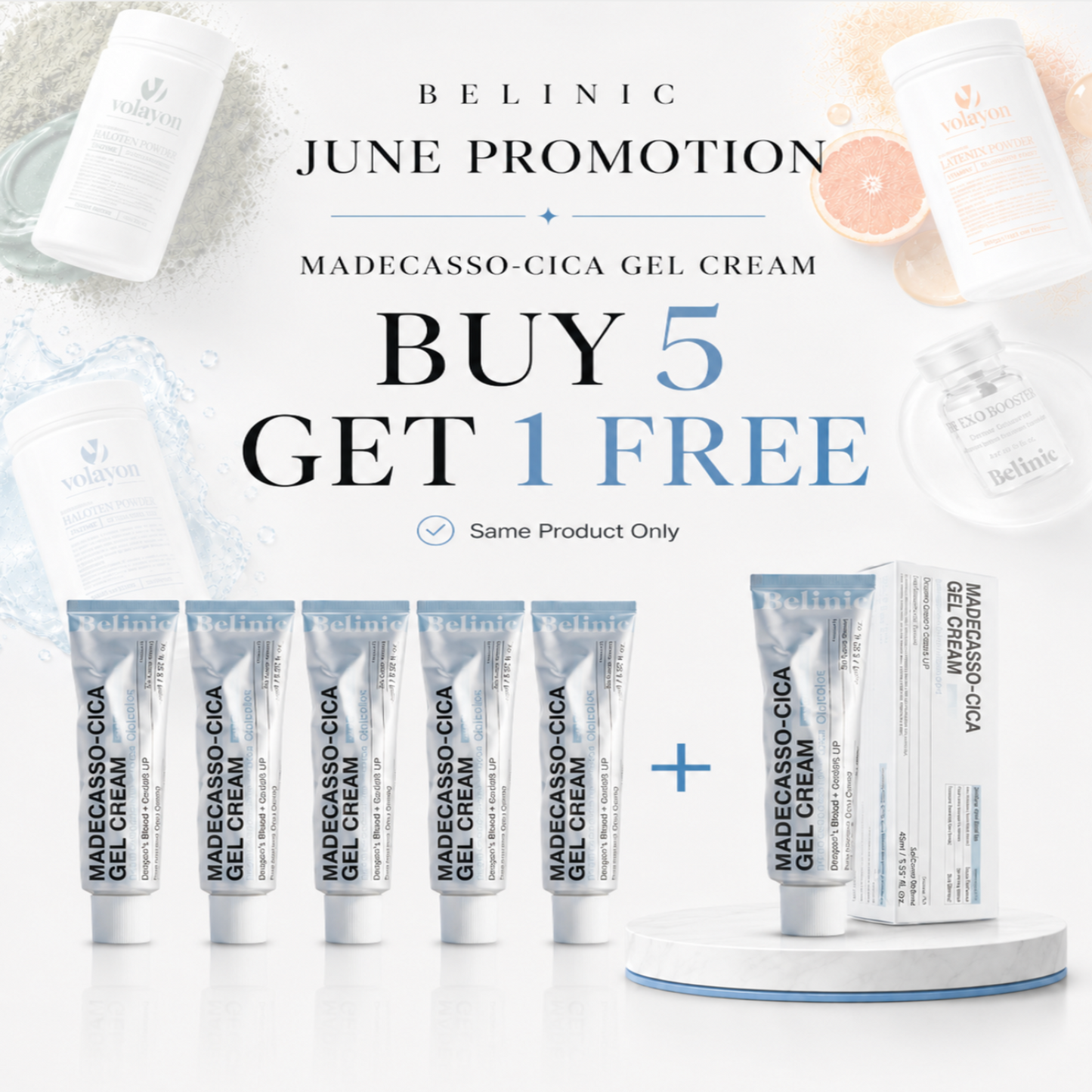 Belinic -> Buy 5, Get 1 Free